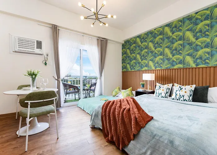 アパート 617a Condotel Near Airport &mall With Pool,gym,netflix マクタン