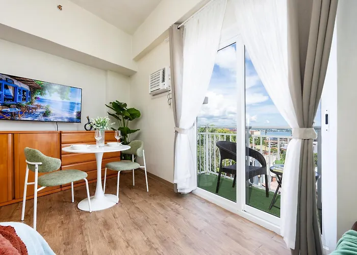 アパート 617a Condotel Near Airport &mall With Pool,gym,netflix *